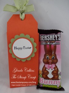 Chocolate Bunny with Holder