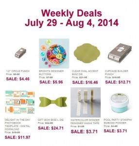 Weekly Deals for July 29 - August 4