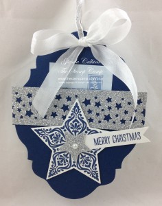 Bright & Beautiful Ornament Gift Card Holder