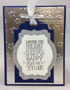 New Years Tag on Card