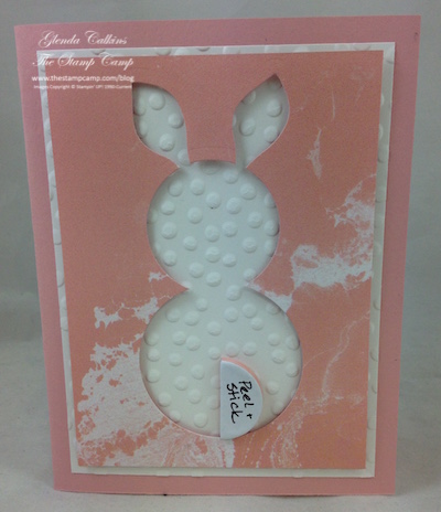 Bunny Card tail closed