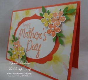 Stampin' UP! My Mother with Petite Petals