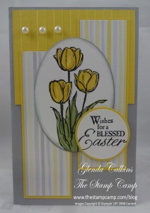 Blessed Easter Skinny card