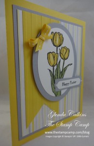 Blessed Easter Smoky Slate Daffodil Delight