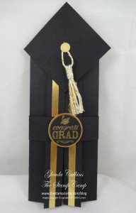 Blue Ribbon Graduation Gift card or Money holder