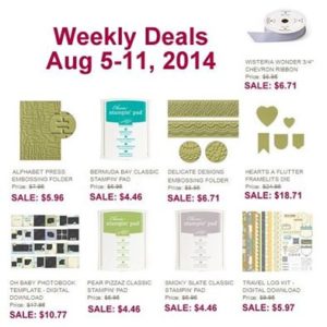 Weekly Deals August 5 - 11