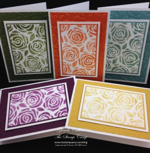 Artisan Embellishments In Color Notecards