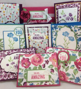 Painted Petals Featured Stamp Set for April Complete Set