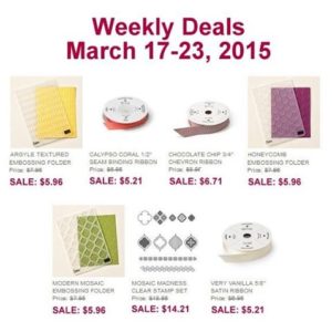 Weekly Deals March 17