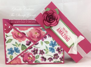 Featured Stamp Set for April Painted Petals Box