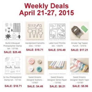 Weekly Deals April 21