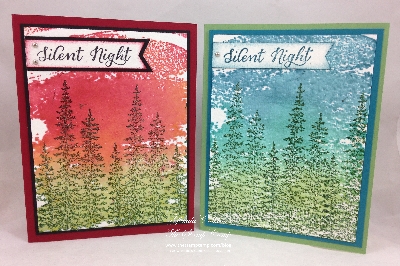Tuesday's Tips & Techniques - Sparkled Spritzed Watercolor Background