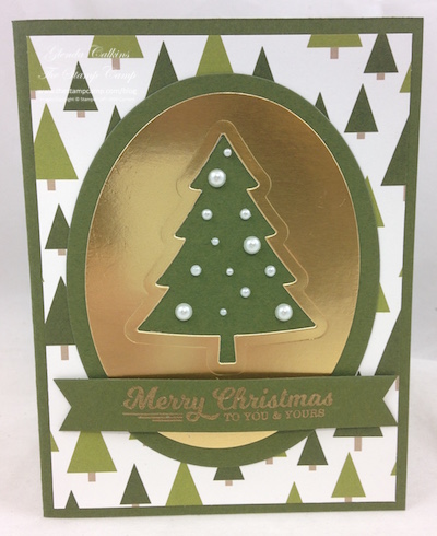 Stampin' Up! Perfect Pines Framelits