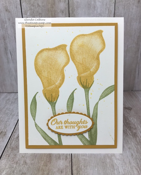 It's Sale-a-bration time with Stampin' Up! and what does that mean? Why a Free Sale-a-bartion item with every $50.00 order. This is just one of the lovely stamp sets you can choose from. #stampinup #thestampcamp #saleabration #lastinglily