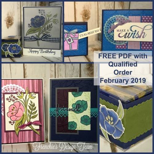 Do you love to receive samples of what you can do with a certain stamp set? With a min. order you will receive a PDF file of 6 or more projects to help you get create. #thestampcamp, #glendasblog, #stampinup