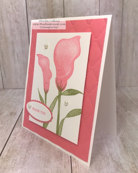 It's Sale-a-bration time with Stampin' Up! and what does that mean? Why a Free Sale-a-bration item with every $50.00 order. This is just one of the lovely stamp sets you can choose from. #stampinup #thestampcamp #saleabration #lastinglily