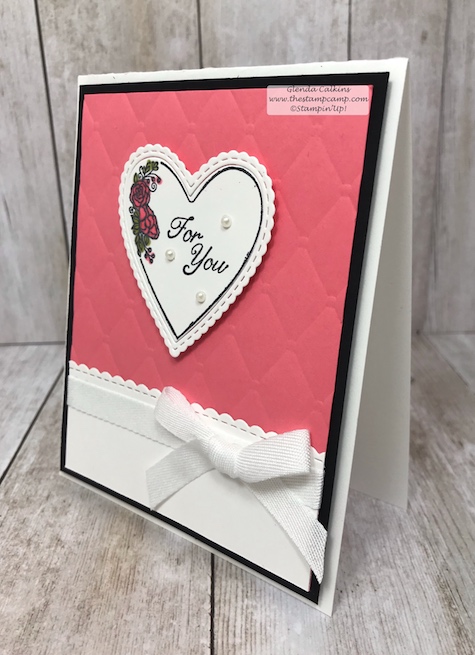 Meant to Be my featured stamp set for February not just for Valentine's.  Stamp Set Bundle from Stampin' Up!  Details on my blog: www.thestampcamp.com #meanttobe #stampinup #thestampcamp #handmadecards