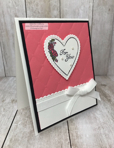 Meant to Be my featured stamp set for February not just for Valentine's.  Stamp Set Bundle from Stampin' Up!  Details on my blog: www.thestampcamp.com #meanttobe #stampinup #thestampcamp #handmadecards