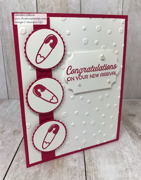 The Better Together stamp set has many different occasion sentiments and little stamps to coordinate with the sentiment. This set is retiring soon! Details on my blog: www.thestampcamp.com #baby #stampinup #thestampcamp #handmadecards