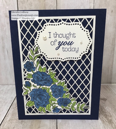 This intricate paper is part of the Delightfully Detailed Laser-Cut Specialty papers from Stampin' Up! Details on my blog: www.thestampcamp.com, #stampinup #thestampcamp #handmadecards