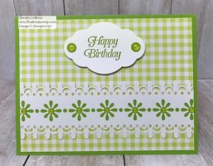 Granny Apple Green with Delightfully Detailed Papers