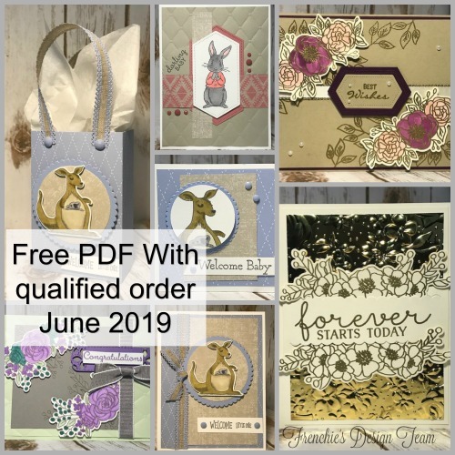 This is the June Customer Appreciation PDF file available for FREE with a min. $40.00 order and the use of this hostess code: DW74WJWX #stampinup #thestampcamp #cards #cardkit
