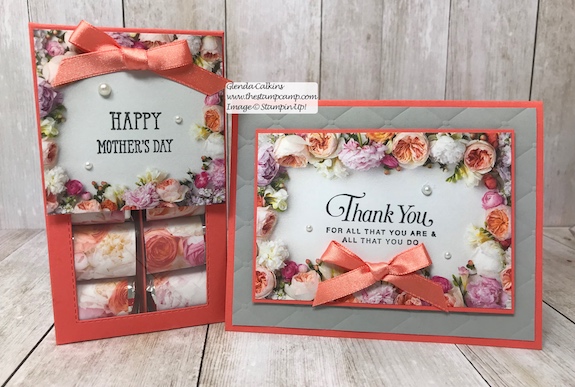 A gift for Mom on Mother's Day.  Who wouldn't love a box of chocolates and a pretty card to match this Mother's Day?  Details and video on my blog: www.thestampcamp.com or visit my YouTube Channel: "the stamp camp" #stampinup #thestampcamp #mothersday #chocolates