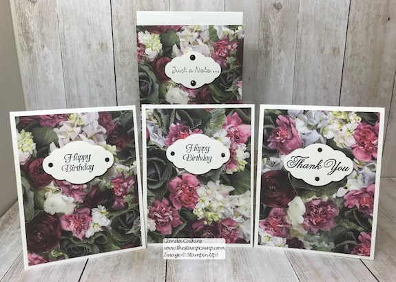 Let the beauty of the Designer Series Papers be the focal point and do the work for your cards. Visit my blog: www.thestampcamp.com #thestampcamp #stampinup #wedding #handmadecards