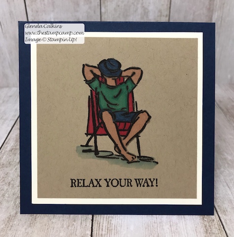 This is from the A Good Man Stamp Set from Stampin' Up! It is available to purchase on my blog. Here is the direct link: https://wp.me/p59VWq-a88 #stampinup #masculine #cards #fathersday #giftcardholder