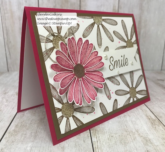 This is my featured stamp set for June it is the New Daisy Lane Bundle and I also added the Daisy punch. The bundle has the smaller Daisy punch in it. Details on my blog: https://wp.me/p59VWq-a94 #stampinup #thestampcamp #daisylane #stamps