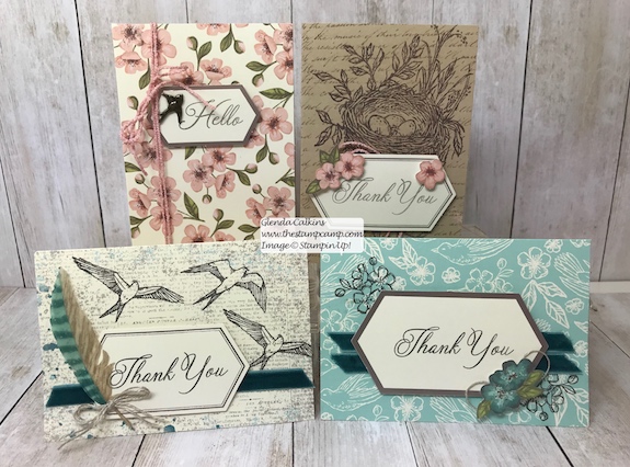 Paper Pumpkin kits are the quickest and easiest way to create a bunch of cards or give as a gift. visit my blog: www.thestampcamp.com for details #stampinup #thestampcamp #glendasblog #cardkit