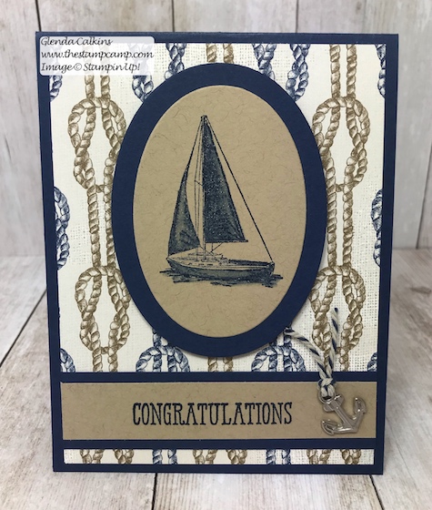 The Come Sail Away Suite from Stampin' Up! has so many fun coordinating products in the suite for creating cards, projects, and scrapbook pages. Details on my blog: https://wp.me/p59VWq-a9p . #stampinup #masculine #thestampcamp #stamps