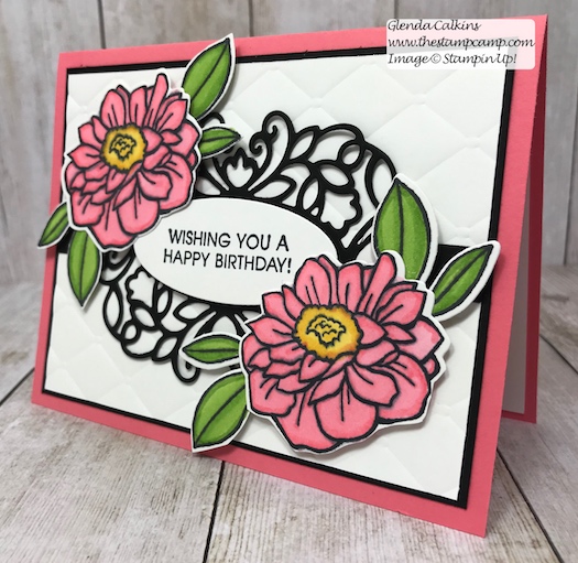 The New Band Together stamp set and coordinating Detailed Bands Dies from Stampin' Up! These intricate bands give your sentiments a beautiful border. Details on my blog here: https://wp.me/p59VWq-acR #stampinup #thestampcamp #bandtogether #stamp #craft #papercraft