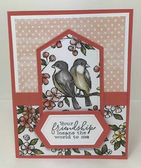 This is my featured stamp set for July. Details can be found here: https://wp.me/p59VWq-ad4 #thestampcamp #stampinup #freeasabird #birdballad