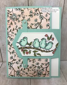 Tuesday's Tip & Technique Belted Bird Card