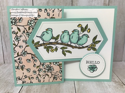 This is my featured stamp set for July. Details can be found here: https://wp.me/p59VWq-ad6 #thestampcamp #stampinup #freeasabird #birdballad