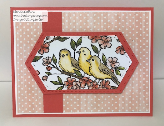 This is the Free As A Bird Bundle from Stampin' Up! This is my featured stamp set for July. Details can be found here: https://wp.me/p59VWq-ab3 #thestampcamp #stampinup #freeasabird #birdballad