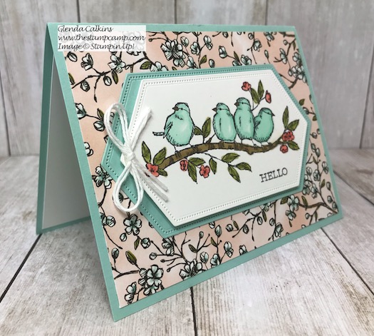 This is my featured stamp set for July. It is the Free As A Bird Bundle from Stampin' Up! Details can be found here: https://wp.me/p59VWq-agL #thestampcamp #stampinup #freeasabird #birdballad
