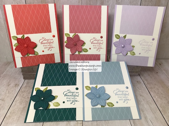 These are the New In Colors from Stampin' Up! These are for the 2019 - 2021. Details can be found on my blog here: https://wp.me/p59VWq-afC #stampinup #thestampcamp #incolors #floralessence