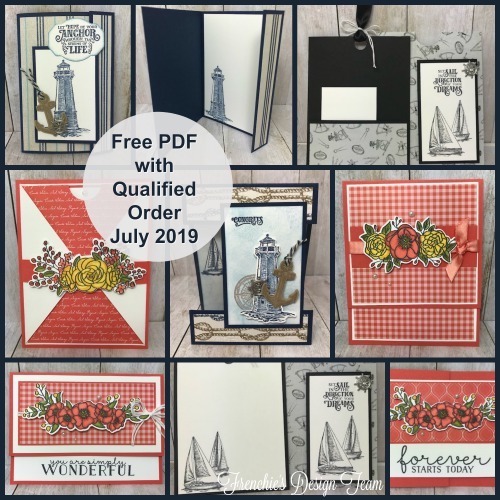 This is this month's Customer Appreciation PDF file grouping of projects. This is FREE with a min. $40.00 order and use the following hostess code. Details found on my blog here: https://wp.me/p59VWq-aba #stampinup #thestampcamp #cards #stamps