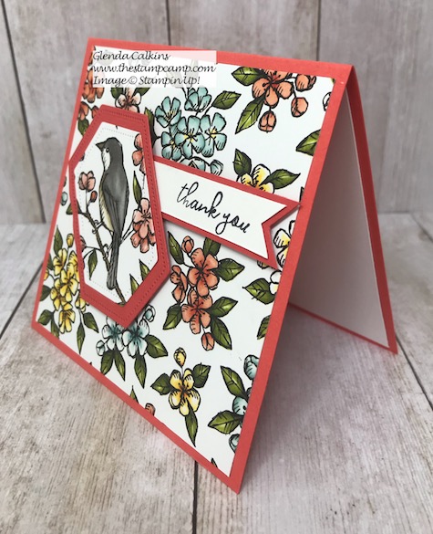 This is the Bird Ballad Designer Series paper and the coordinating Free As A Bird Bundle from Stampin' Up! Details on my blog here: https://wp.me/p59VWq-akh #stampinup #dies #freeasabird #thestampcamp
