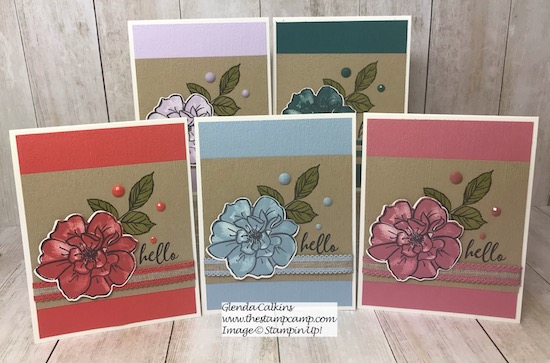 These are the 5 new In Colors from Stampin' Up! These are available in 2019 - 2021. Details on my blog here: https://wp.me/p59VWq-ajE #stampinup #incolors #thestampcamp #wildrose