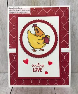 Stampin' Up! Birds of a Feather Valentine Chic