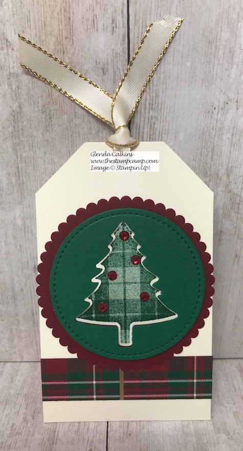 Tags can be placed on cards instead of packages too. They can also be turned into gift card holders; see my blog here: https://wp.me/p59VWq-ary #stampinup #tags #giftcardholder #thestampcamp