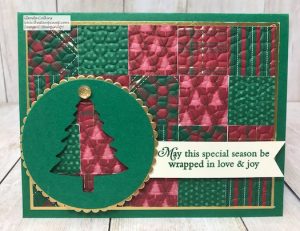 Perfectly Plaid Quilt Card with Glenda Calkins