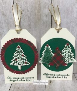 Perfectly Plaid Tags or Are They?