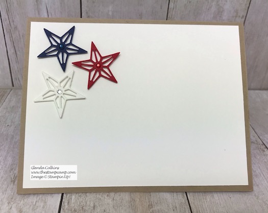 This card is a Thank You to all our Service Men and Women! Details on my blog here: https://wp.me/p59VWq-axo #stampinup #thestampcamp #veteran #military