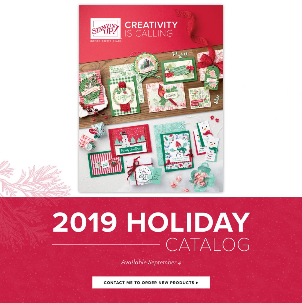Final days of the Holiday Mini catalog from Stampin' Up! Mini ends January 2, 2020. Details are on my blog here: https://wp.me/p59VWq-aF6