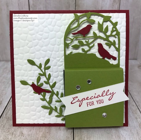 Day 12 in my 12 Days of Christmas Gift Giving Ideas. See my blog for all the details: https://wp.me/p59VWq-aCy #stampinup #thestampcamp #treatholder #giftcardholder
