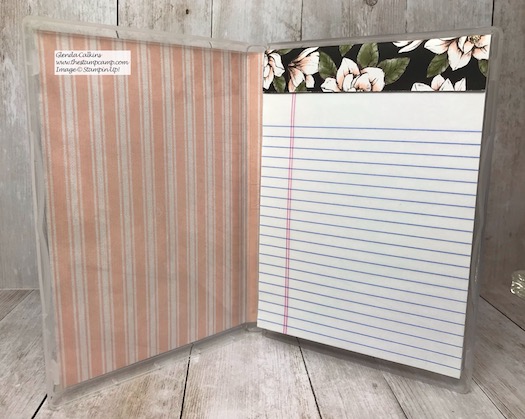 Need a Notebook or a Score Pad for playing cards. This little gift works for both. Details on my blog here: https://wp.me/p59VWq-aCS #stampinup #thestampcamp #notepad